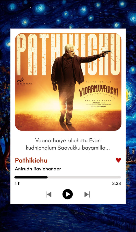 Pathikichu Polaroid – Ajith Kumar | Vidamuyarchi