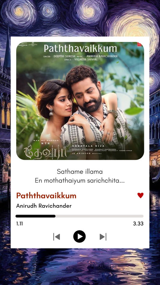 Paththavaikkum – Devara Movie Song Polaroid