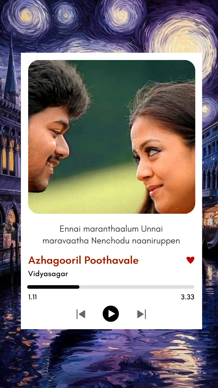 Azhagooril Poothavale | Vintage Love Vibes| Thalapathy Vijay