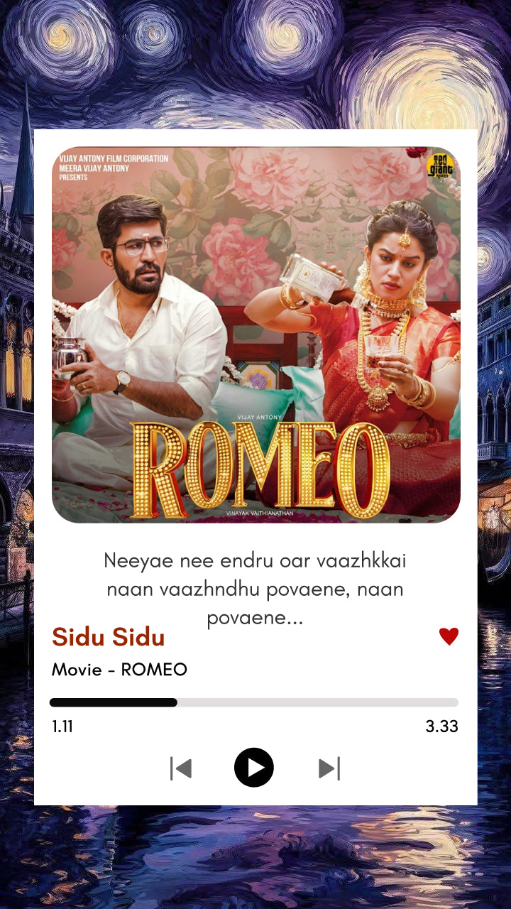 Sidu Sidu β ROMEO Polaroid