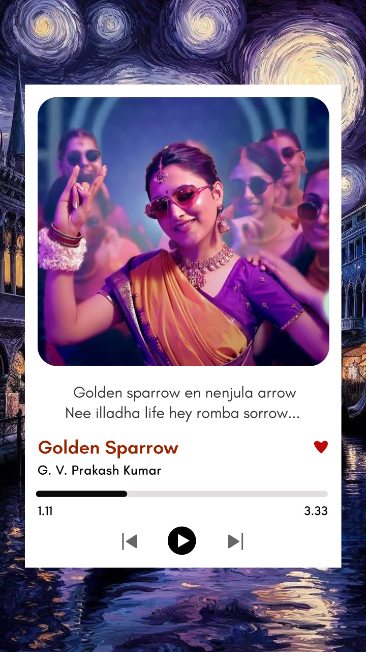 Golden Sparrow | Nilavuku Enmel Yennadi Kovam Polaroid