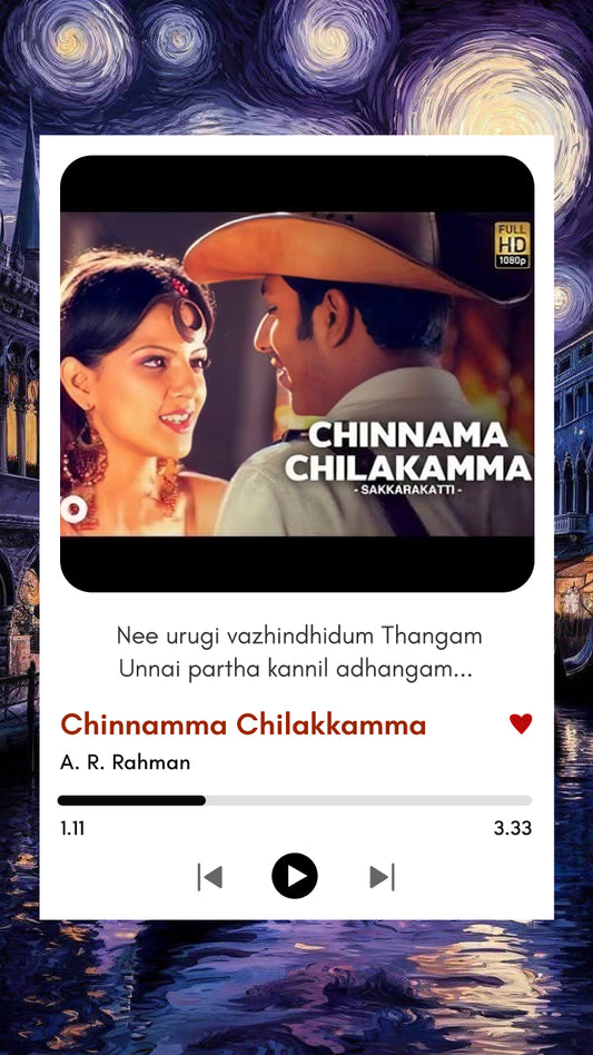 Chinnamma Chilakkamma Polaroid – A.R. Rahman Melody