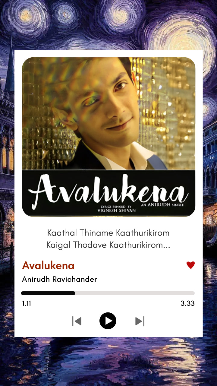 Avalukena Polaroid – Anirudh Ravichander | Soulful Love Frame