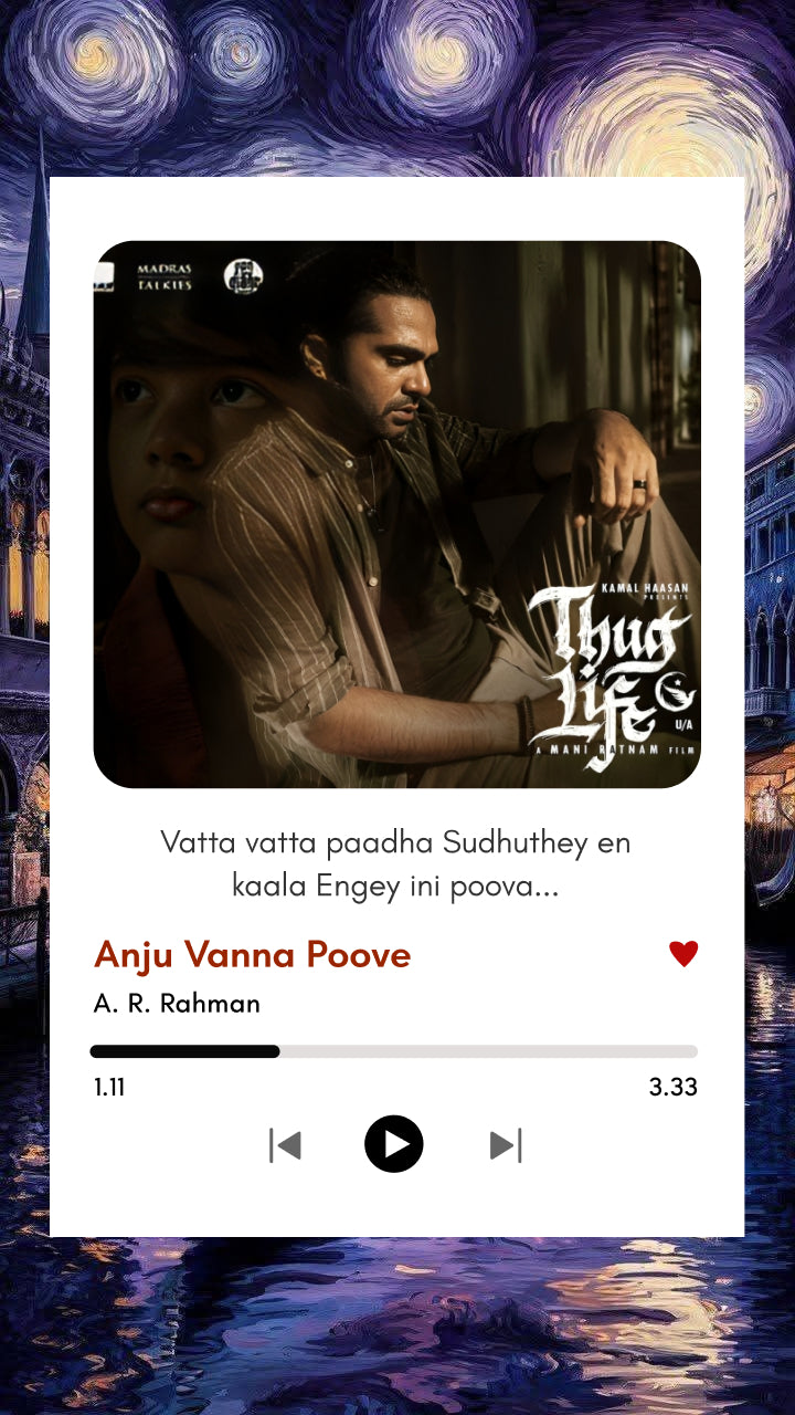 Anju Vanna Poove Polaroid | Thug Life Movie Song
