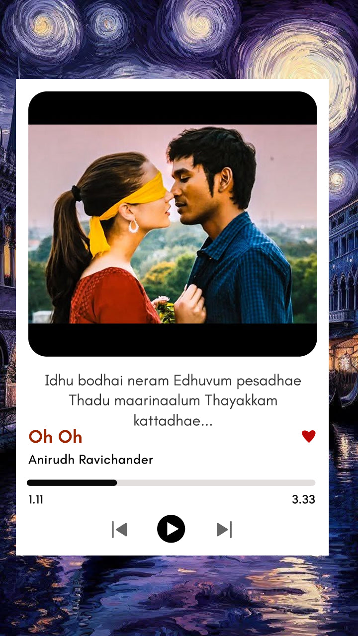 🎶 Oh Oh Song Polaroid – Thangamagan Movie (Dhanush)