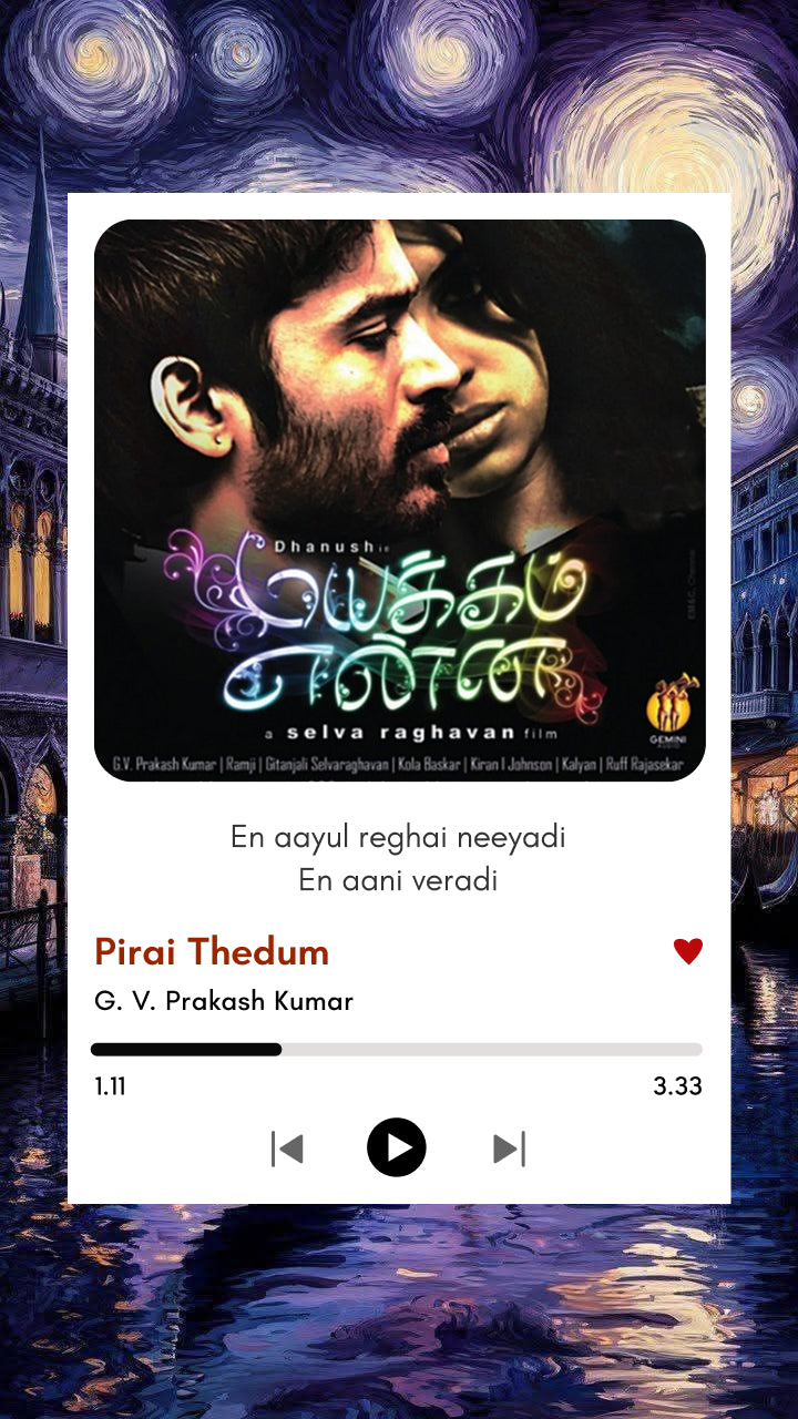 Pirai Thedum | Mayakam Enna | Dhanush