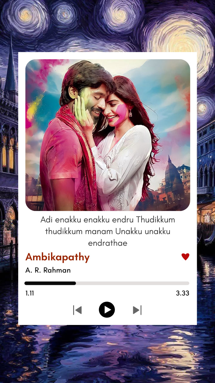 Ambikapathy | Colors of Eternal Love