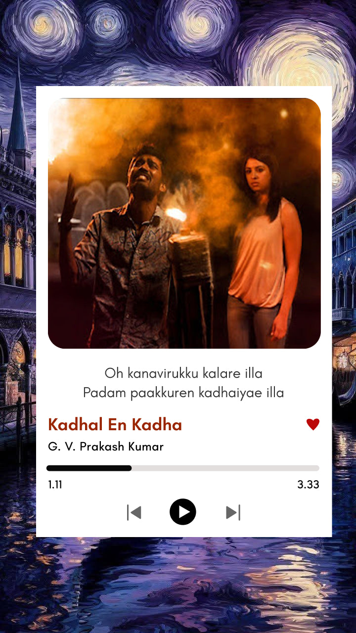 Kadhal En Kadha – The Broken Fire Polaroid | G.V. Prakash