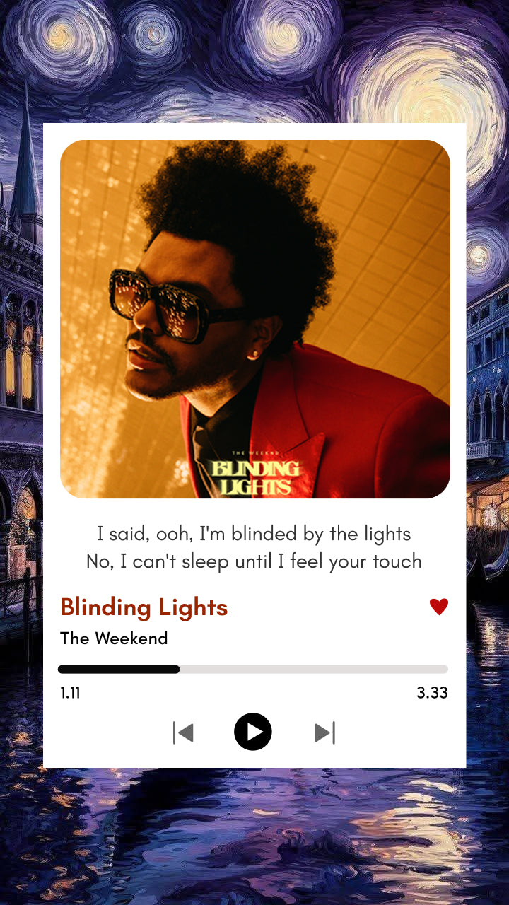 Blinding Lights – Neon Nights in Motion | The Weekend