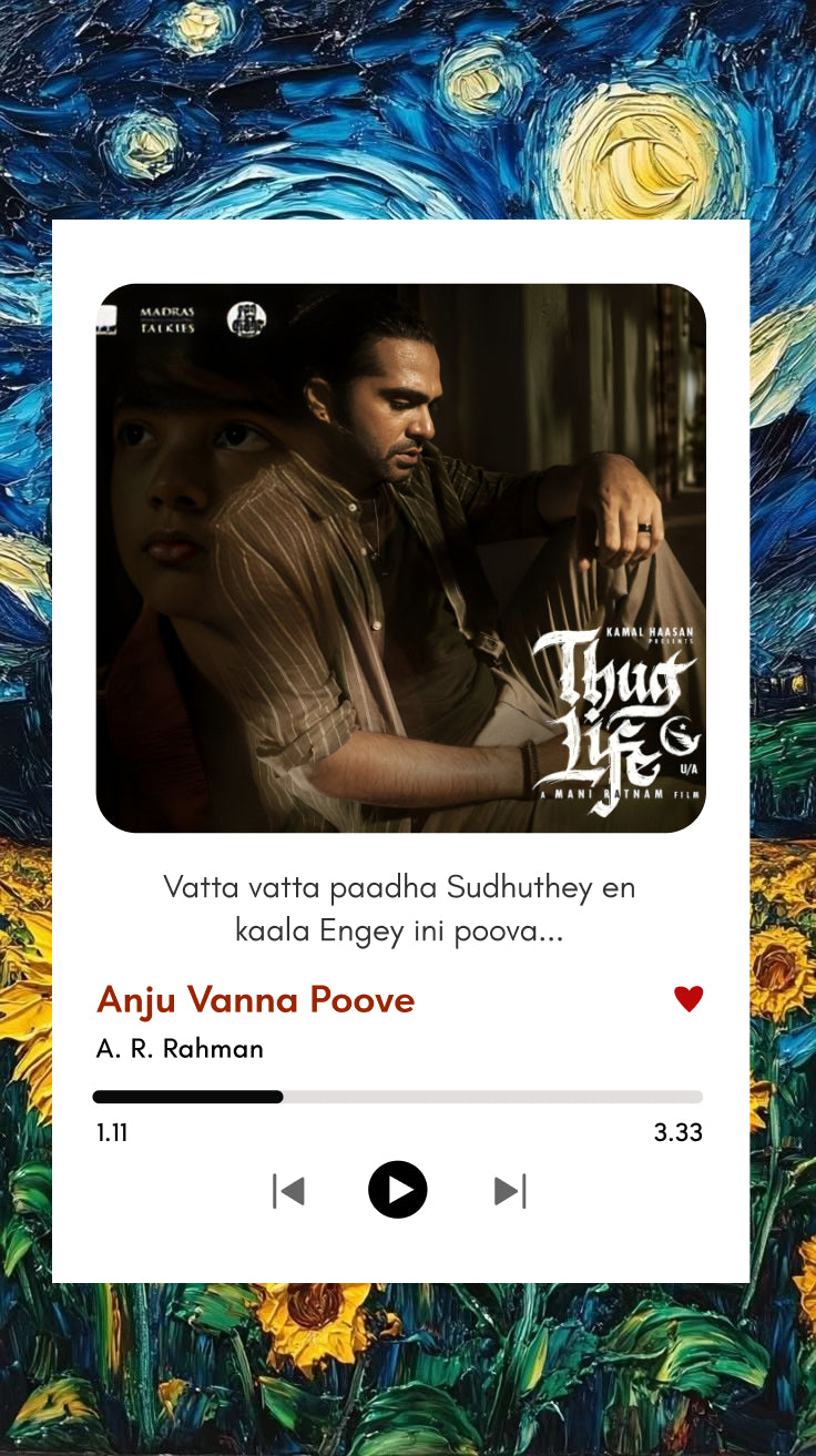 Anju Vanna Poove Polaroid | Thug Life Movie Song