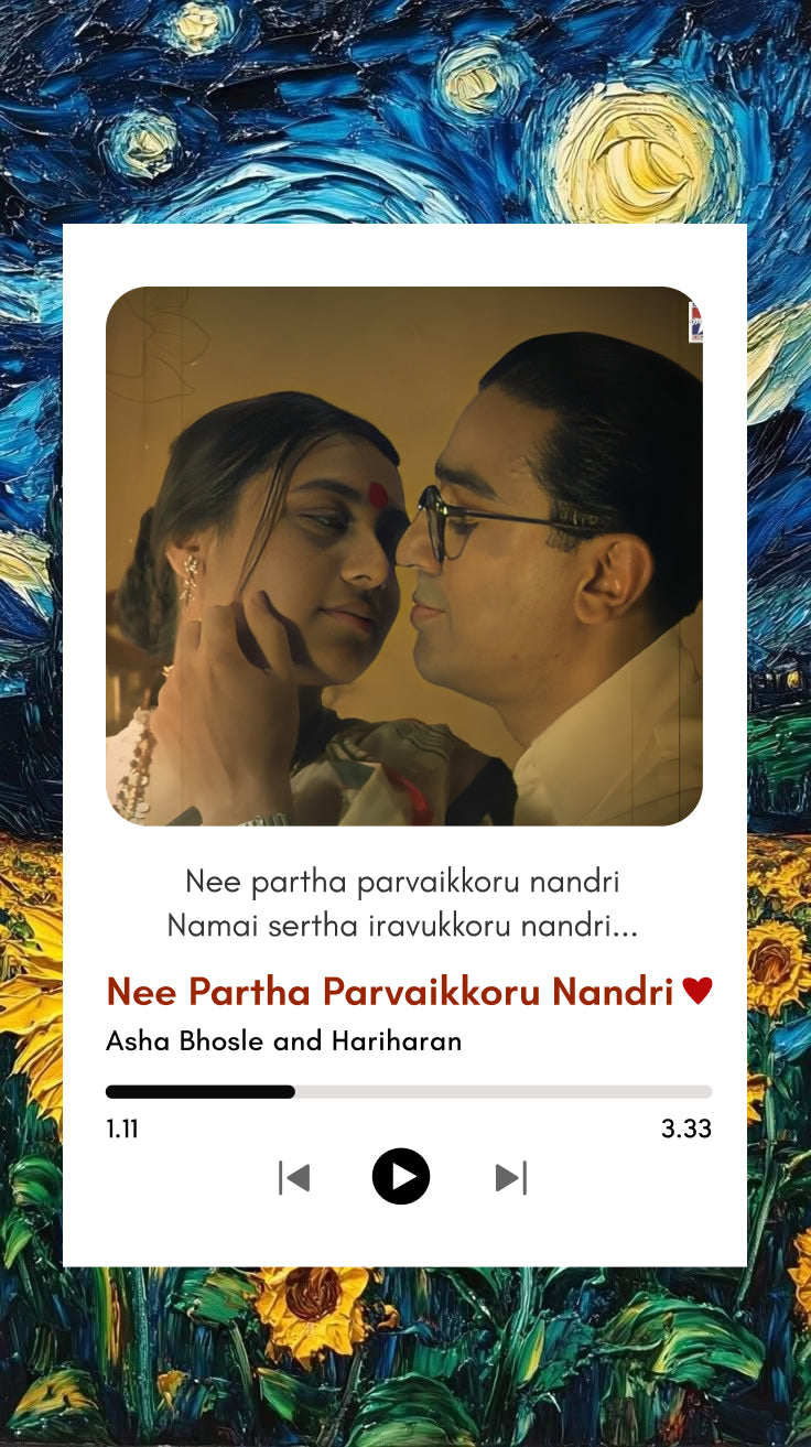 Nee Partha Parvaikkoru Nandri – Hey Ram | Classic Tamil Song Polaroid