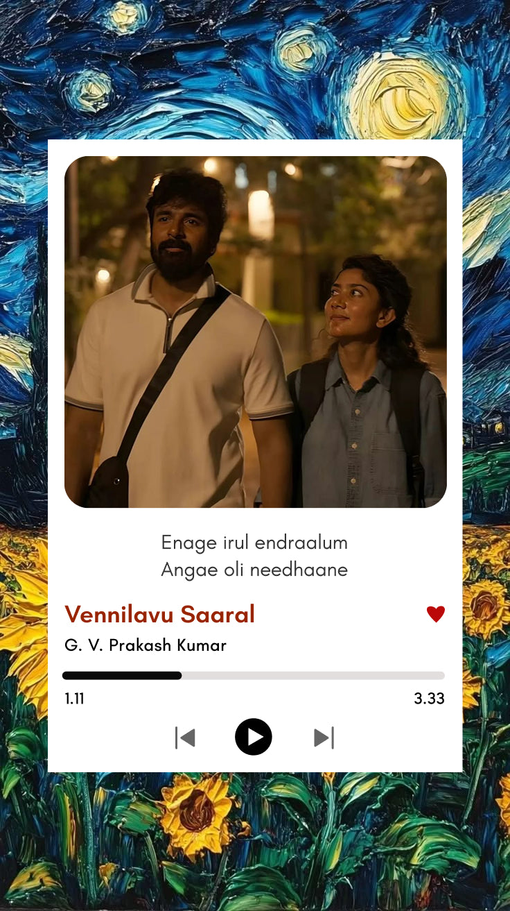 Vennilavu Saaral | Amaran