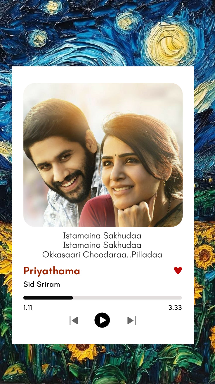 Priyathama Priyathama – Majili | Romantic Music Polaroid