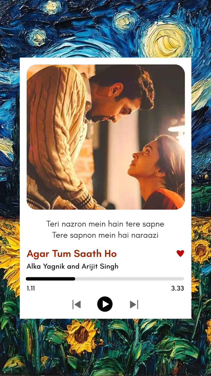 Agar Tum Saath Ho |Soulful Silence | Musical Polaroid