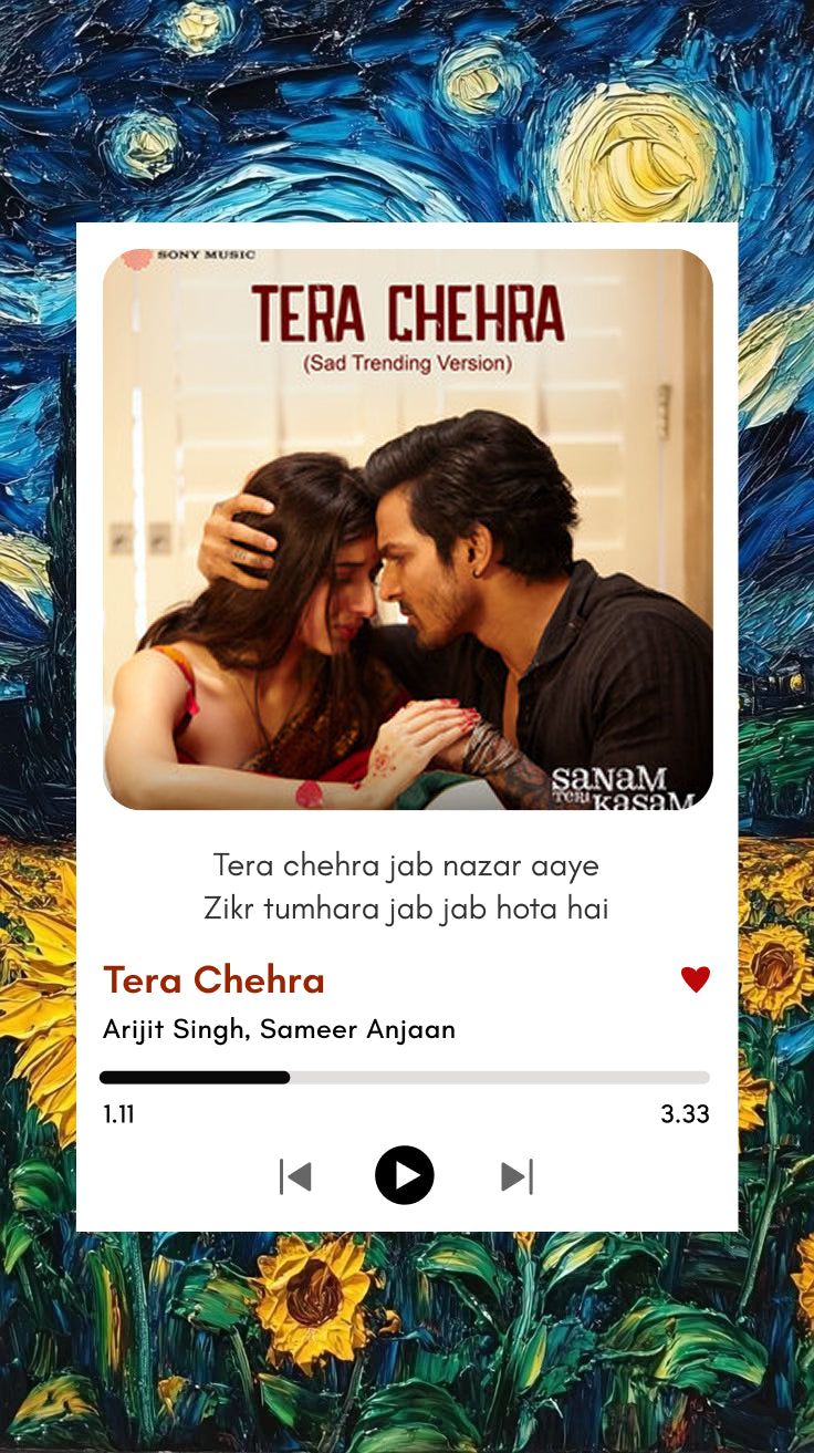 Tera Chehra – Sanam Teri Kasam