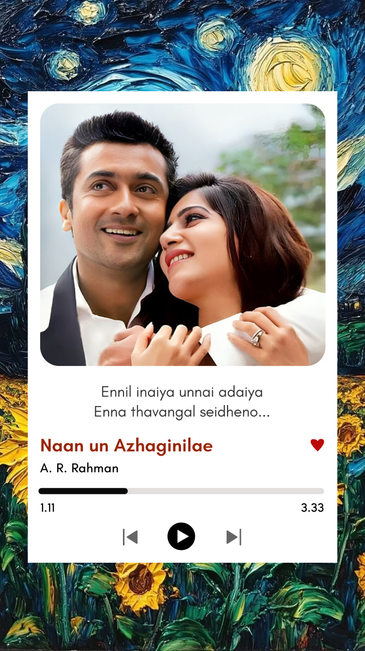 Naan Un Azhaginilae – 24 Polaroid