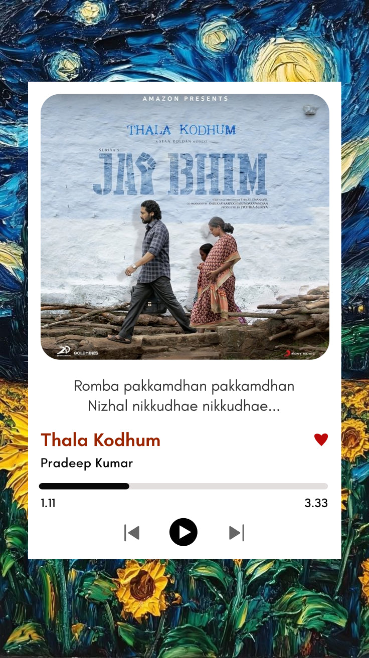 Thala Kodhum | Polaroid | Jai Bhim