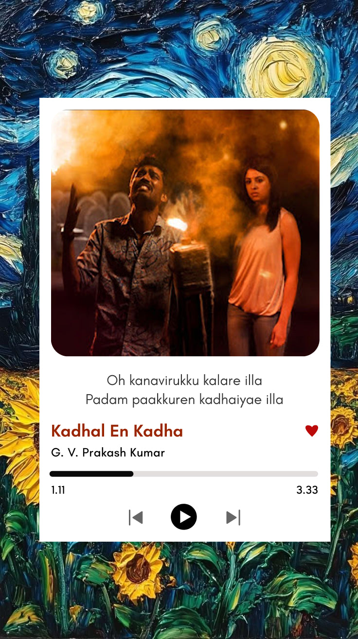 Kadhal En Kadha – The Broken Fire Polaroid | G.V. Prakash