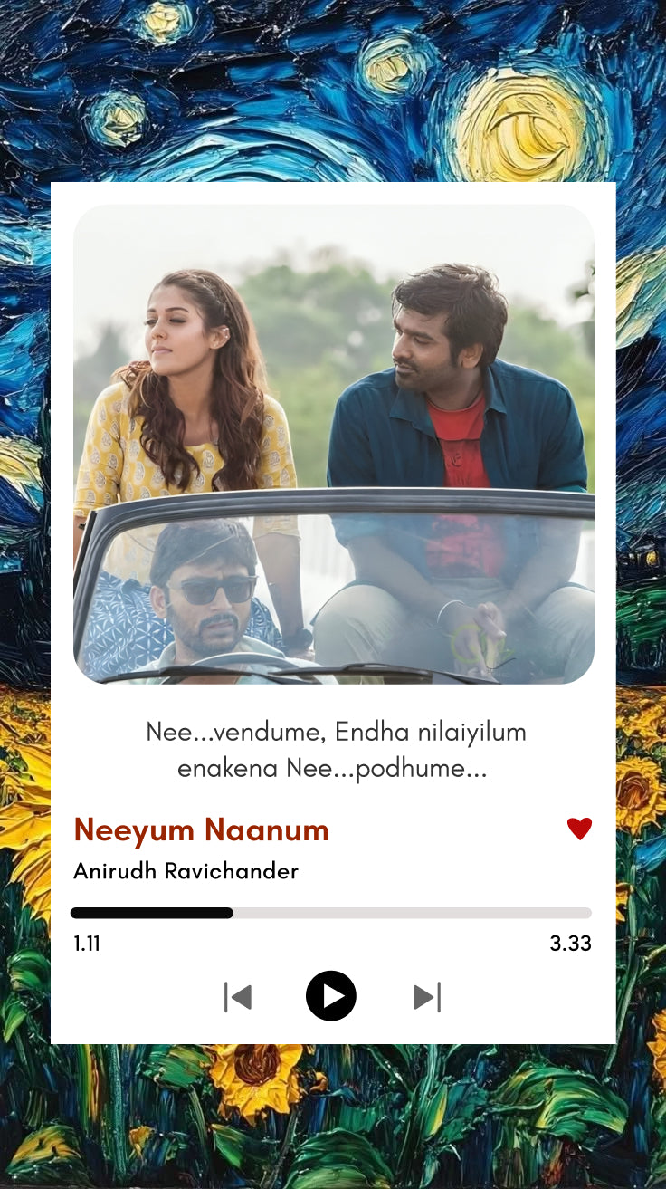 Neeyum Naanum β Naanum Rowdy Dhaan Polaroid