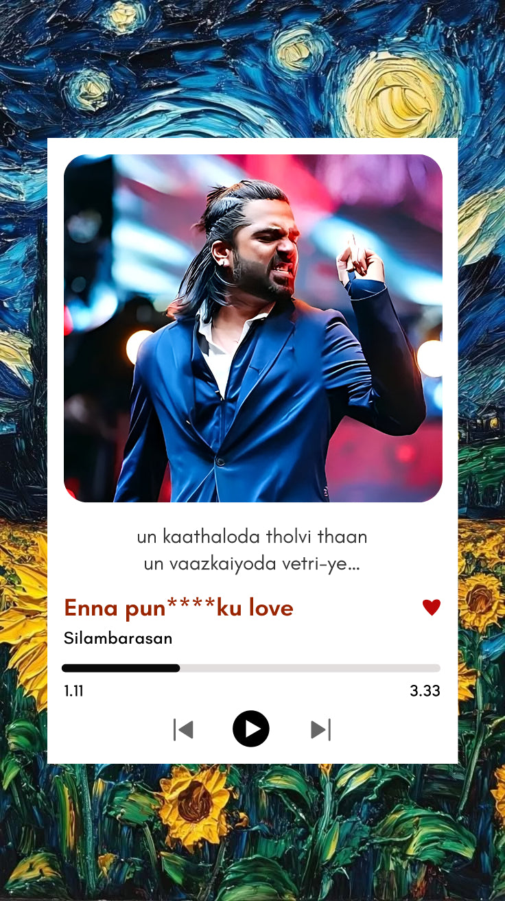 Enna Pun***ku Love |STR's Savage Vibe Shot | STR