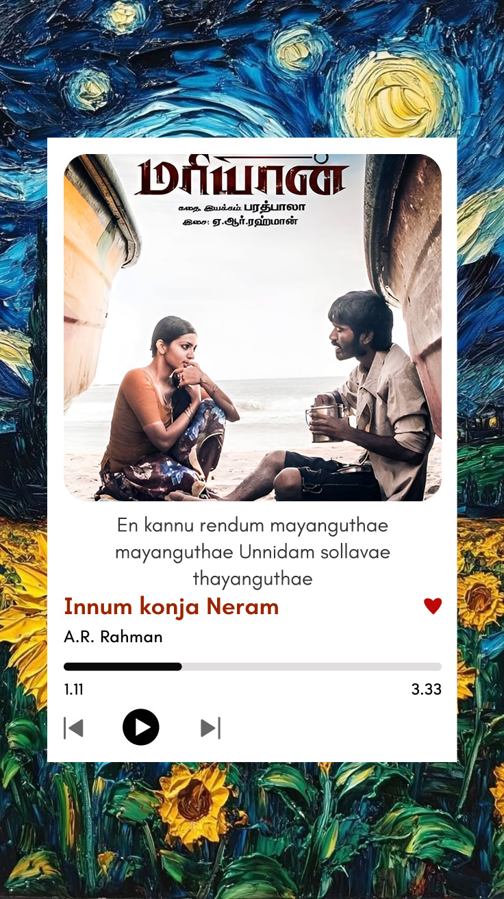 Innum Konja Neram | Maryan Polaroid Tribute