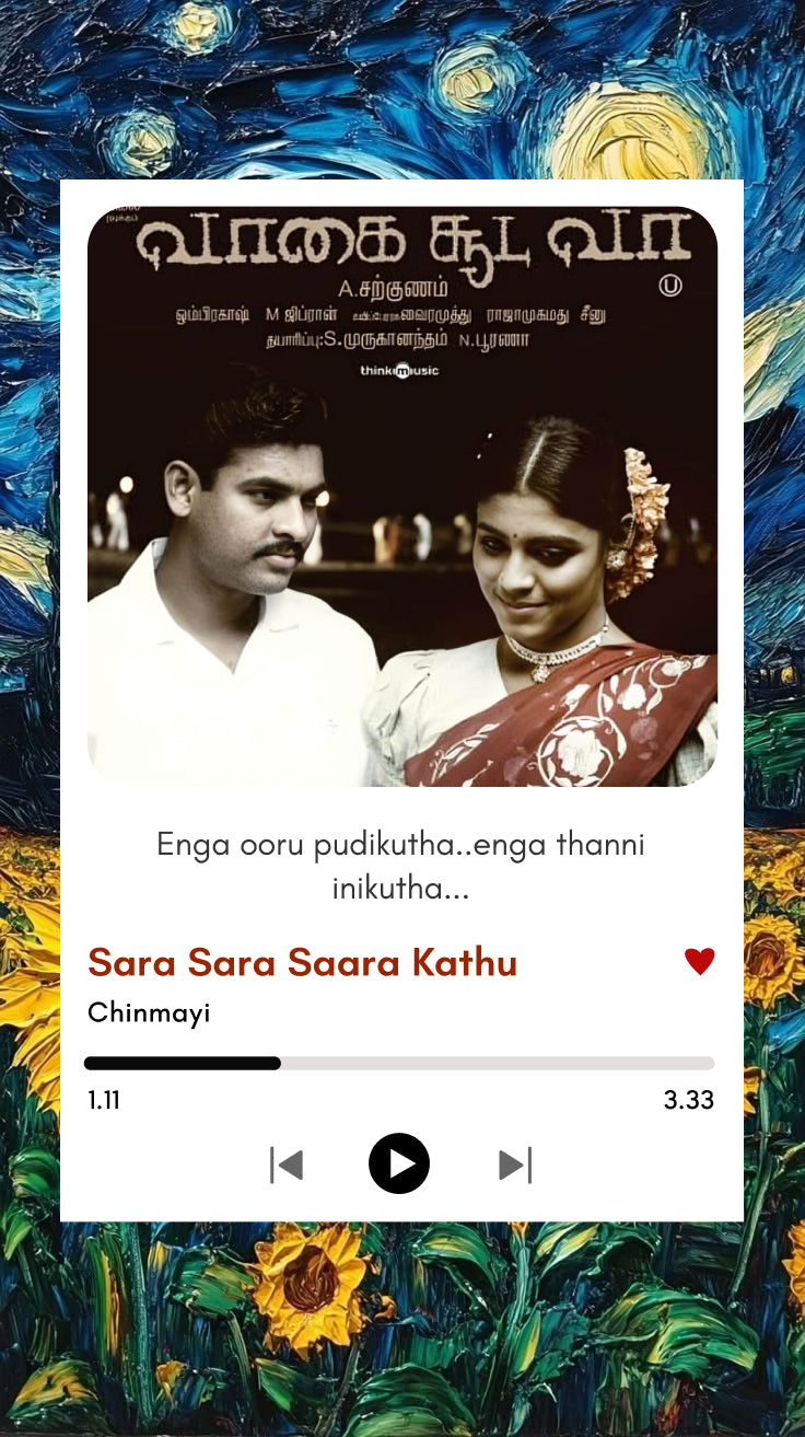 Sara Sara Saara Kaatru – Vaagai Sooda Vaa Polaroid