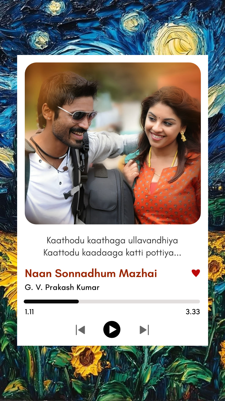 Naan Sonnadhum Mazhai – Mayakkam Enna Polaroid