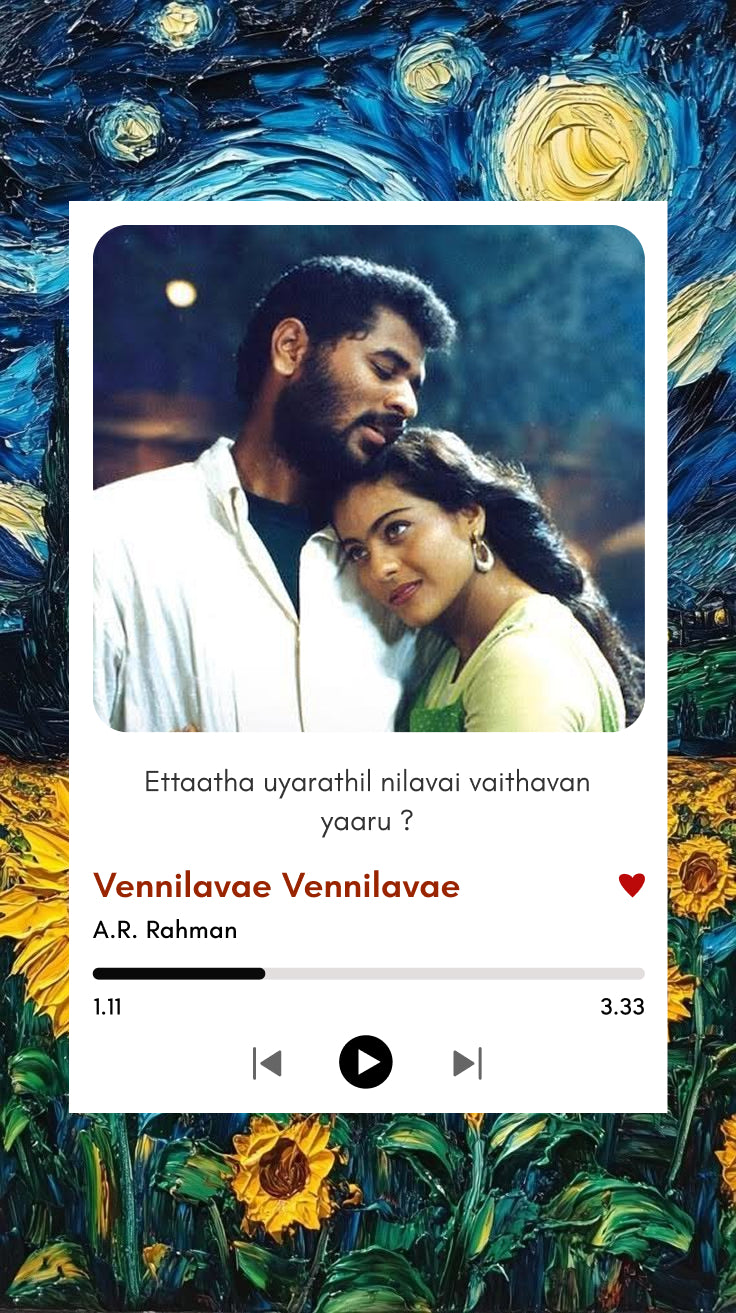 Vennilavae Vennilavae – Moonlit Melody Polaroid