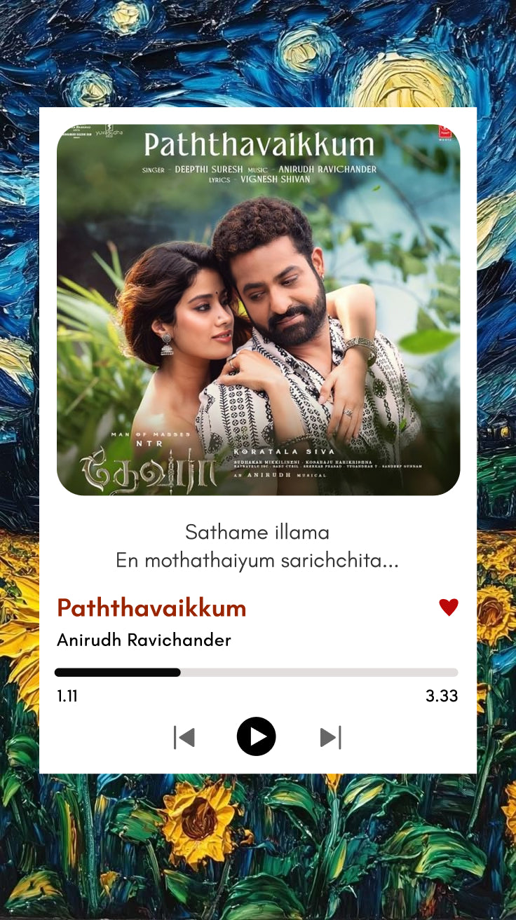 Paththavaikkum – Devara Movie Song Polaroid