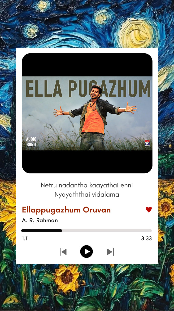 Ellappugazhum Oruvan | Vijay| ARR
