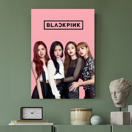 BLACKPINK K-pop A4 Wallposter