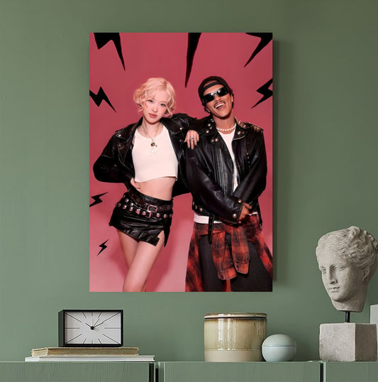 Rosé x Bruno Mars Poster