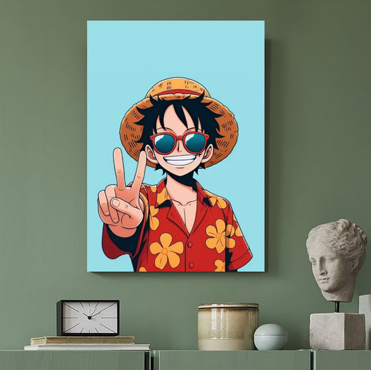 Luffy One Piece A4 Poster