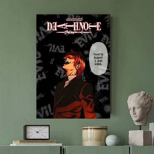 Death Note – Kira A4 Poster (₹30)