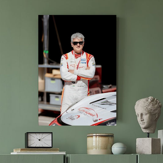 AK Racing Vibes A4 Poster