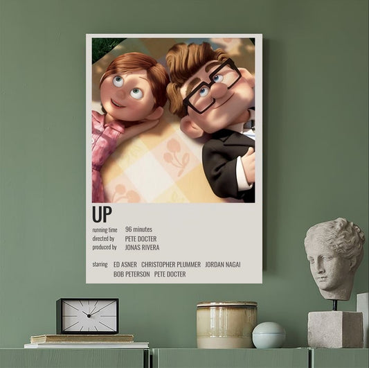 UP Movie A4 Poster – Carl & Ellie | ₹30 Only
