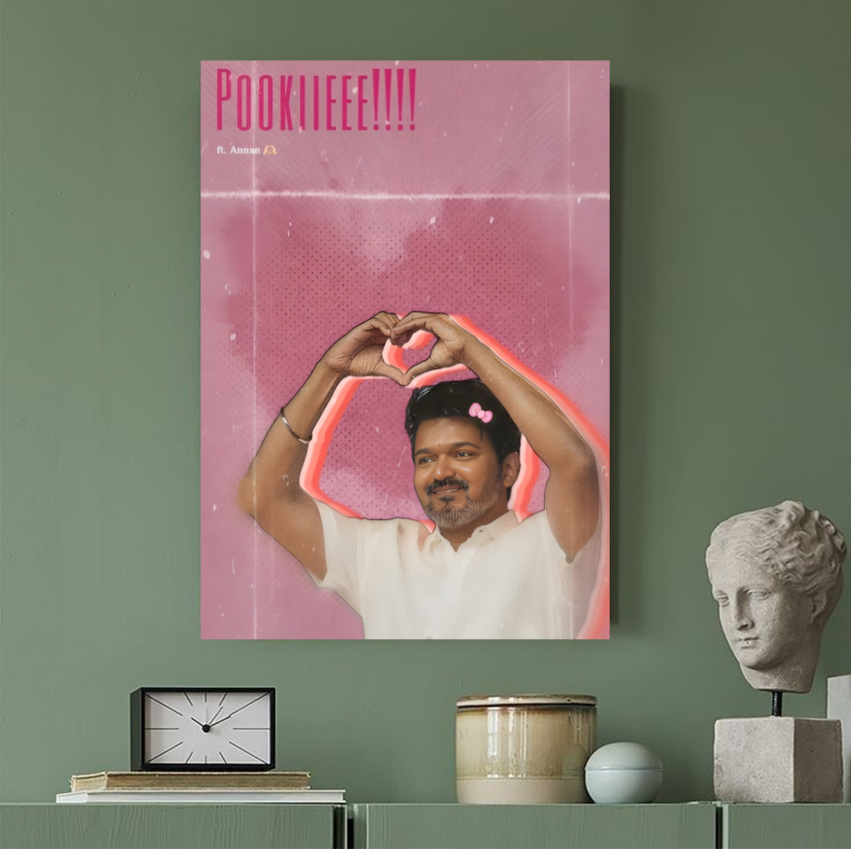 Pookie – Thalapathy Vijay A4 Poster