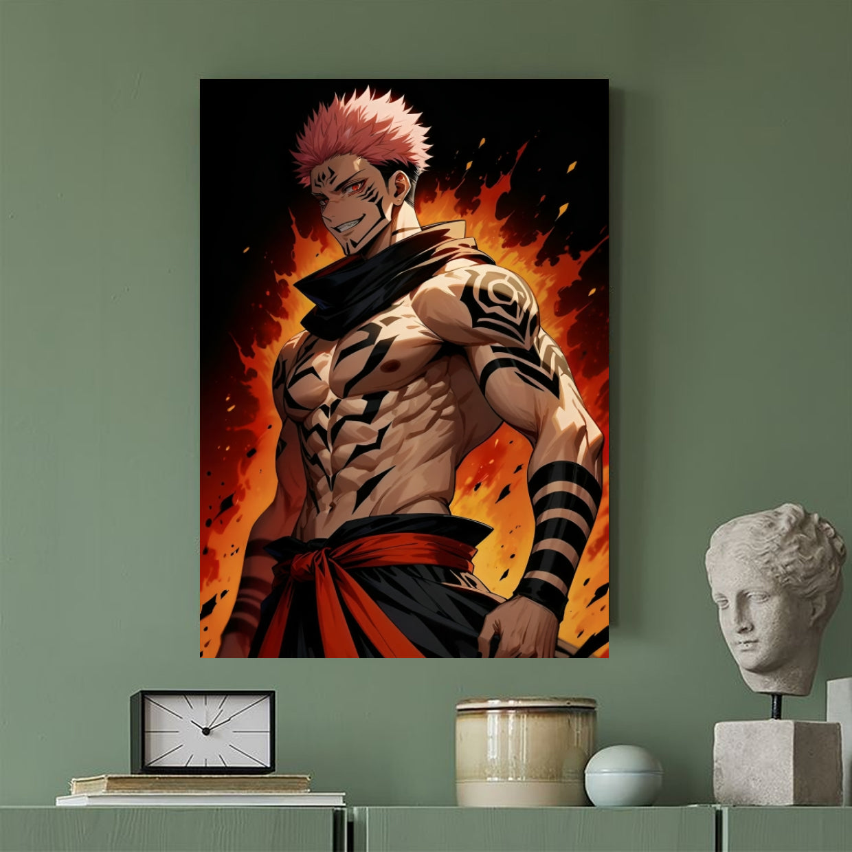 Sukuna A4 Wall Poster – ₹30 Only