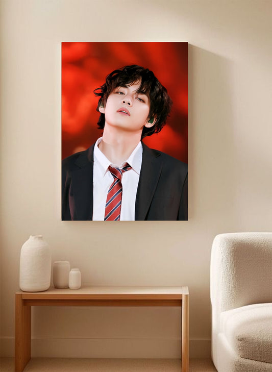 BTS V (Kim Taehyung) A4 Poster – ₹30 | K-pop Merch