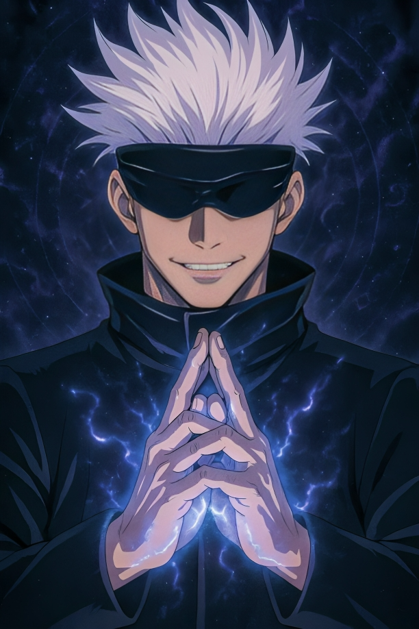Gojo Satoru A4 Poster – Jujutsu Kaisen – ₹30