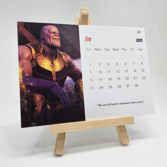 Exclusive Avengers Tabletop Calendar!