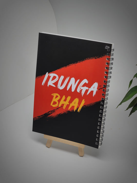 Irunga Bhai A5 Spiral Notebook