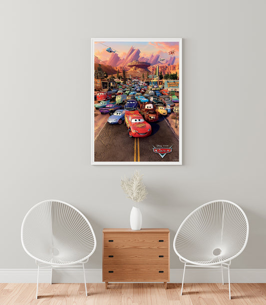 Disney Pixar Cars – Radiator Springs Rally A5 Poster