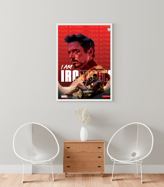 I Am Iron Man – Tony Stark A5 Poster