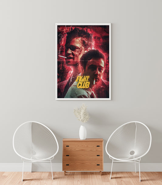 Fight Club – Cinematic Grit A5 Wall Poster