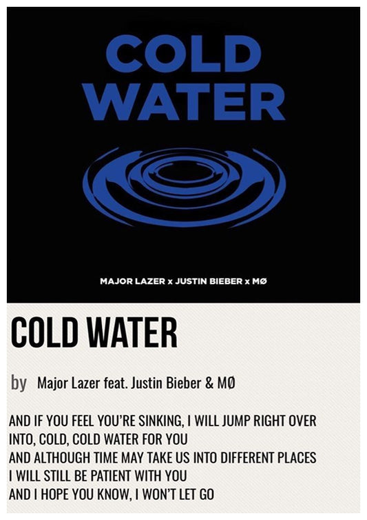Cold Water – Major Lazer ft. Justin Bieber & MØ