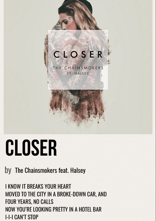 Closer – The Chainsmokers ft. Halsey
