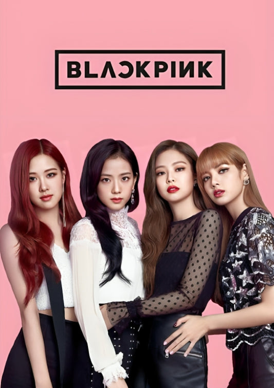 BLACKPINK K-pop A4 Wallposter
