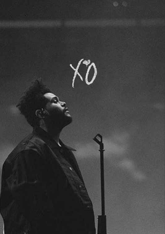 XO Vibes - Music Legend A4 Sticker Poster