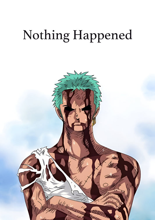 Zoro’s Silent Sacrifice | Nothing Happened | Anime
